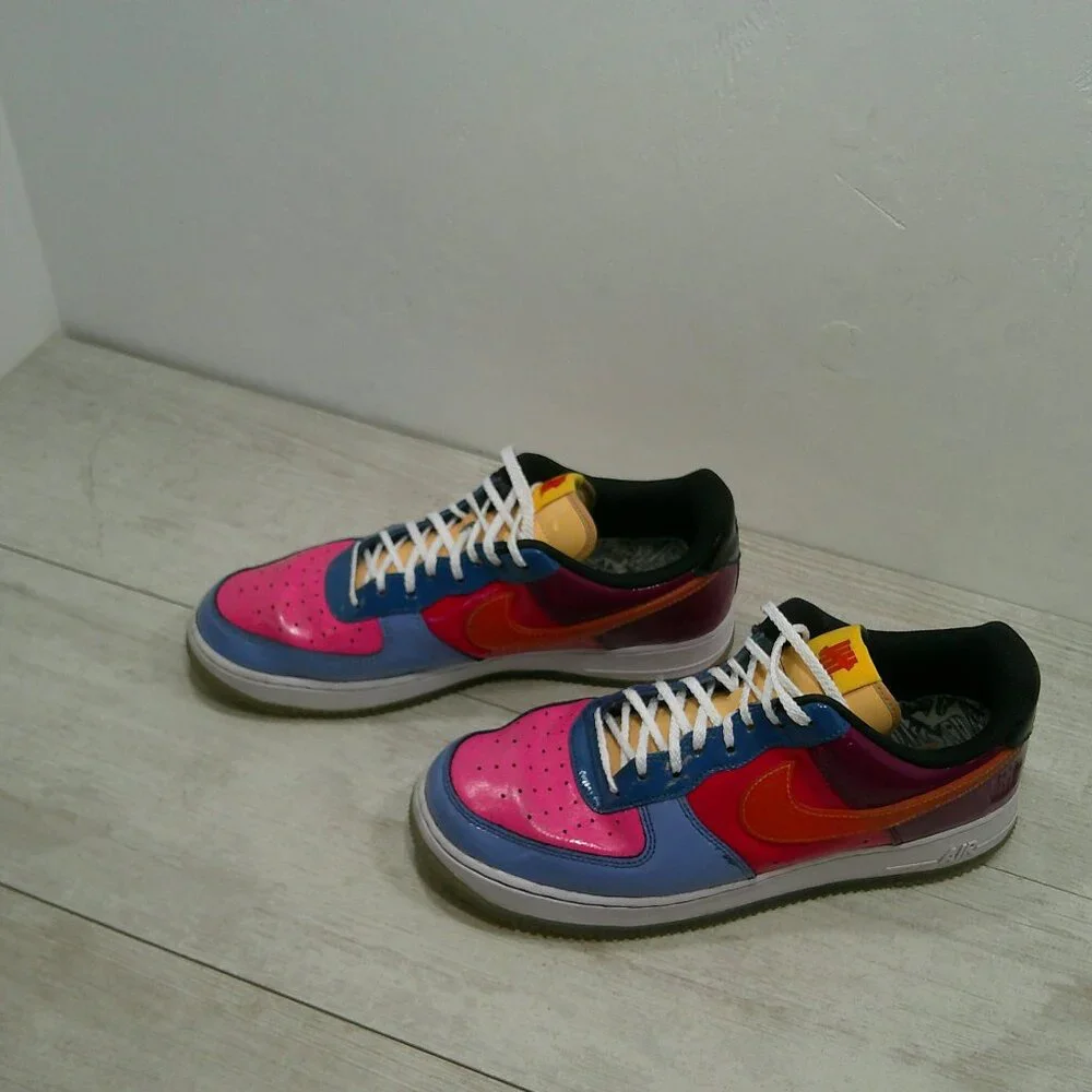 Nike Undefeated x Air Force 1 Low "Total Orange" Collaboration Size 11 - Picture 9 of 12